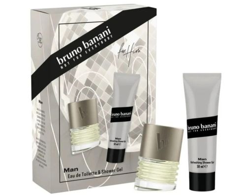 Bruno Banani d�rkov� kazeta Man EDT 30 ml + sprchov� gel 50 ml Bruno Banani d�rkov� kazeta Man EDT 30 ml + sprchov� gel 50 ml